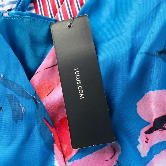 Lulu's Always There For Me Floral Print Wrap Maxi Dress Fairycore Feminine - Picture 12 of 16